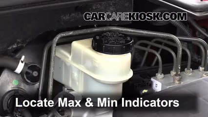 How to Add Brake Fluid 2009 Nissan Armada SE 5.6L V8 FlexFuel